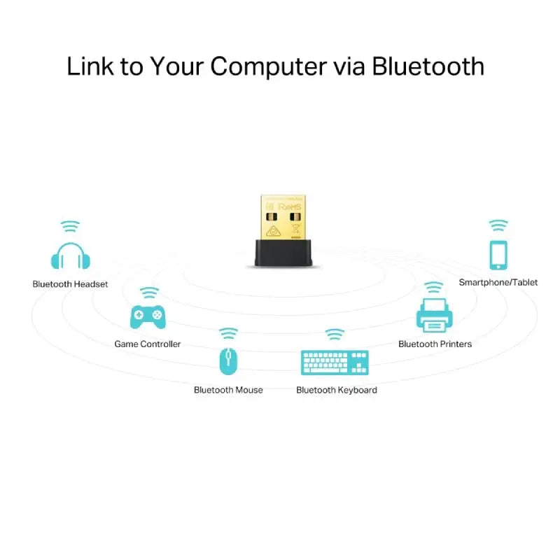TP-Link (Archer T2UB Nano) AC600 Nano Wi-Fi Bluetooth 4.2 USB Adapter - 5GHz(433Mbps) TP-Link