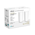 TP-Link (Deco XE200) AXE11000 Whole Home Mesh Wi-Fi 6E System - 1148 Mbps / LAN / White TP-Link
