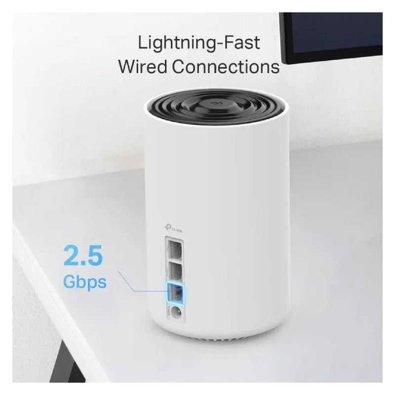 TP-Link Deco XE75 Pro (AXE5400) Tri-Band Mesh Wi-Fi 6E System - 6GHz (2402 Mbps) / Gigabit WAN / Gigabit LAN TP-Link