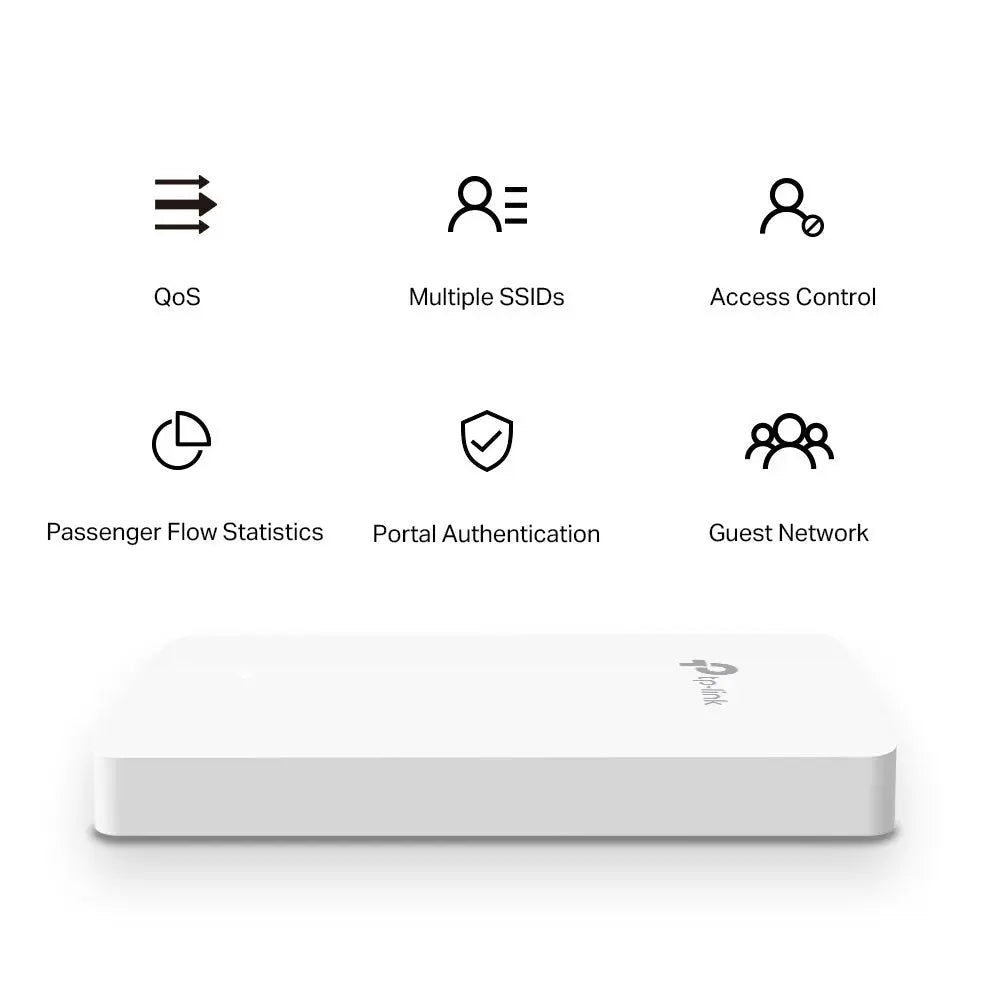 TP-Link (EAP235-Wall) Omada AC1200 Wireless MU-MIMO Gigabit Wall Plate Access Point - 5GHz (867Mbps) / Gigabit LAN Ruijie