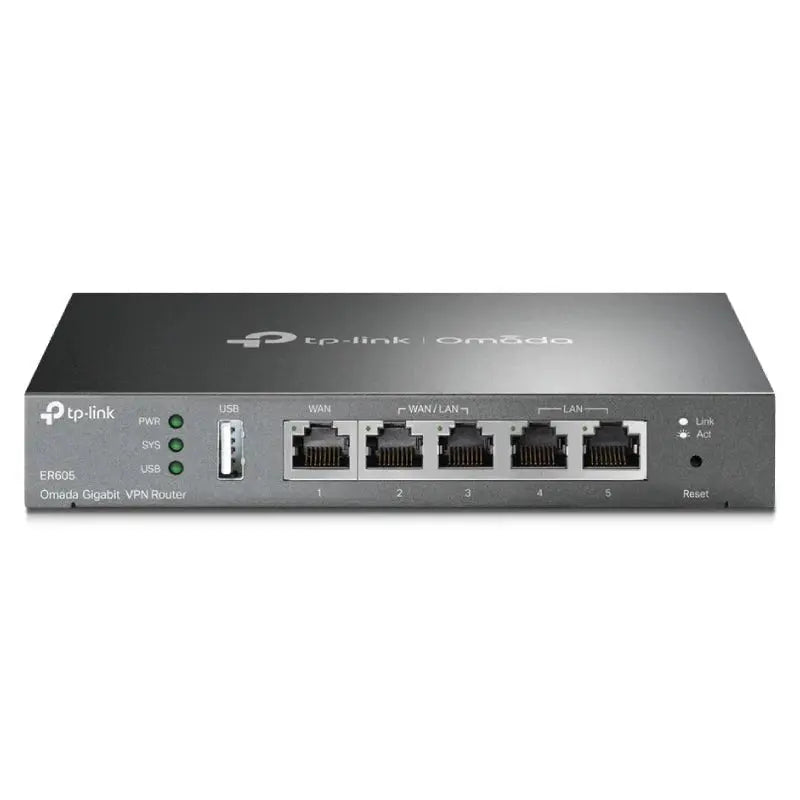 TP-Link (ER605) Omada Gigabit VPN Router - Gigabit WAN / Gigabit LAN TP-Link