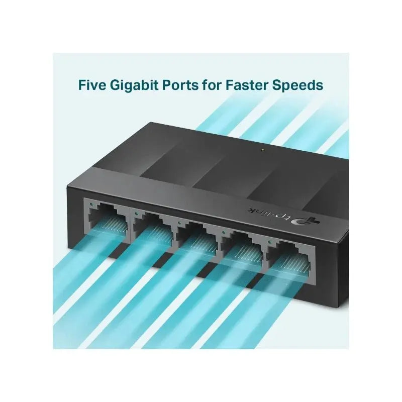 TP-Link (LS1005G) Gigabit Desktop Switch - 5-Port / 10 Gbps / Desktop TP-Link