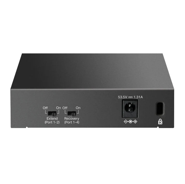 TP-Link (LS105GP) 5-Port Gigabit Desktop Switch with 4-Port PoE+ - 10 Gbps / LAN TP-Link