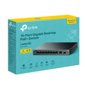 TP-Link (LS1210GP) 10-Port Gigabit Desktop Switch with 8-Port PoE+ - 20 Gbps / LAN TP-Link