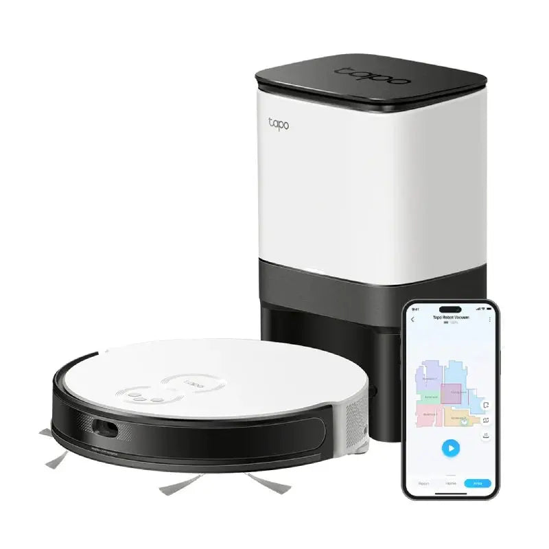 TP-Link MagSlim? LiDAR Navigation Robot Vacuum & Mop+ Smart Auto-Empty Dock - 2600 mAh / 4L TP-Link
