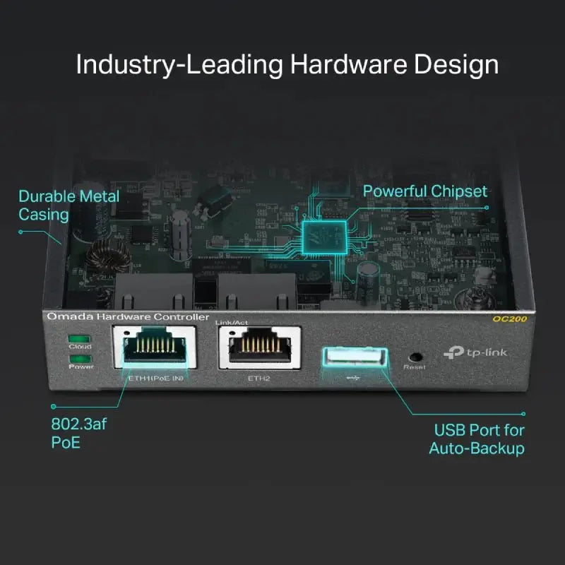 TP-Link (OC200) Omada Hardware Controller - USB 2.0 / Micro USB / LAN TP-Link