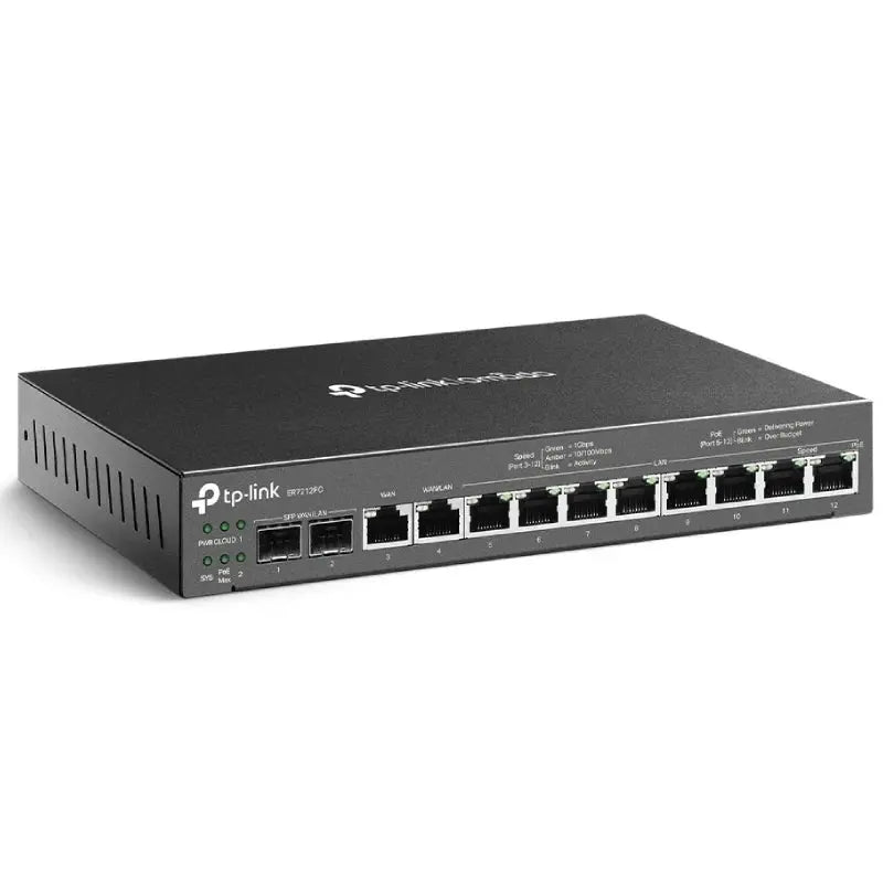 TP-Link Omada 3-in-1 Gigabit VPN Router - 8 Ports PoE / Gigabit WAN / Gigabit LAN TP-Link