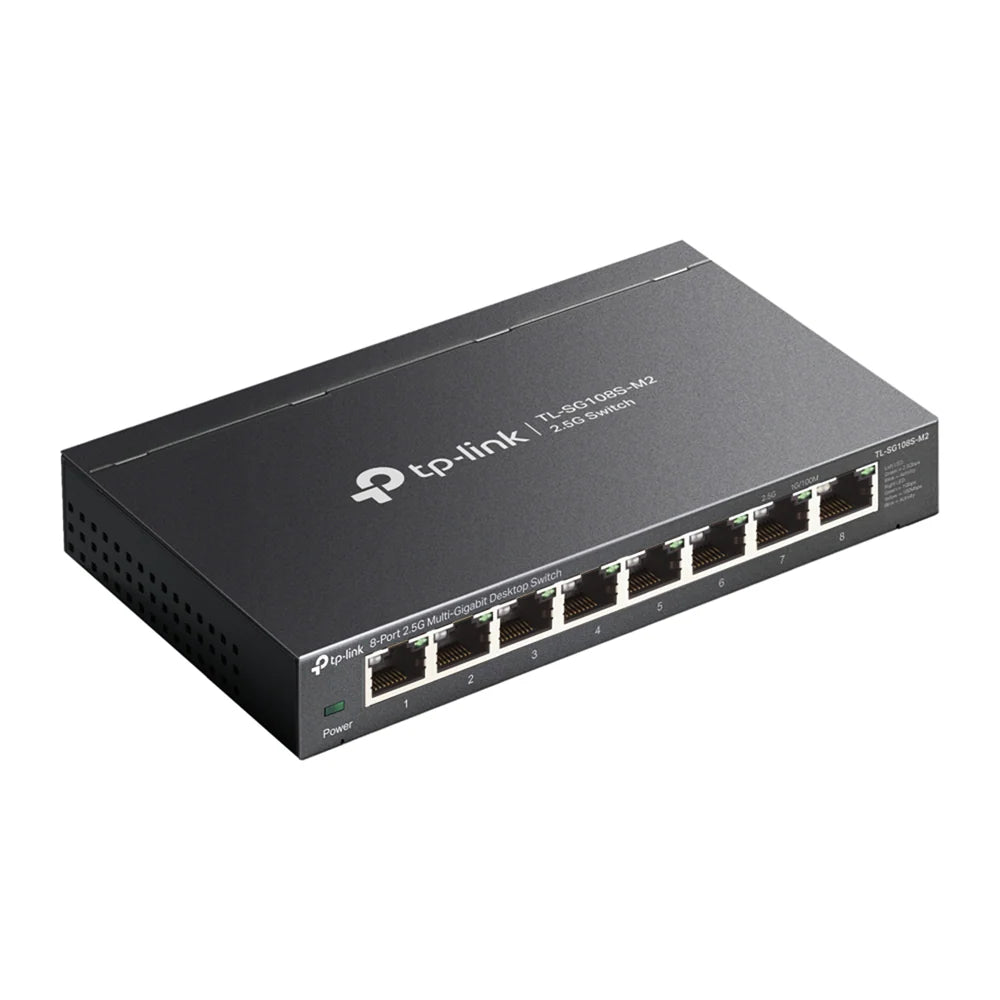 TP-Link SG108SM2 8-Port 2.5G Multi-Gigabit Desktop Switch TP-Link