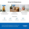 TP-Link TAPO C220 Pan/Tilt AI Home Security Wi-Fi Camera - 2K 4 MP QHD / 12x Digital Zoom TP-Link