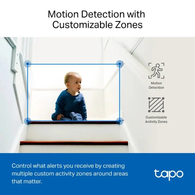 TP-Link TAPO C220 Pan/Tilt AI Home Security Wi-Fi Camera - 2K 4 MP QHD / 12x Digital Zoom TP-Link