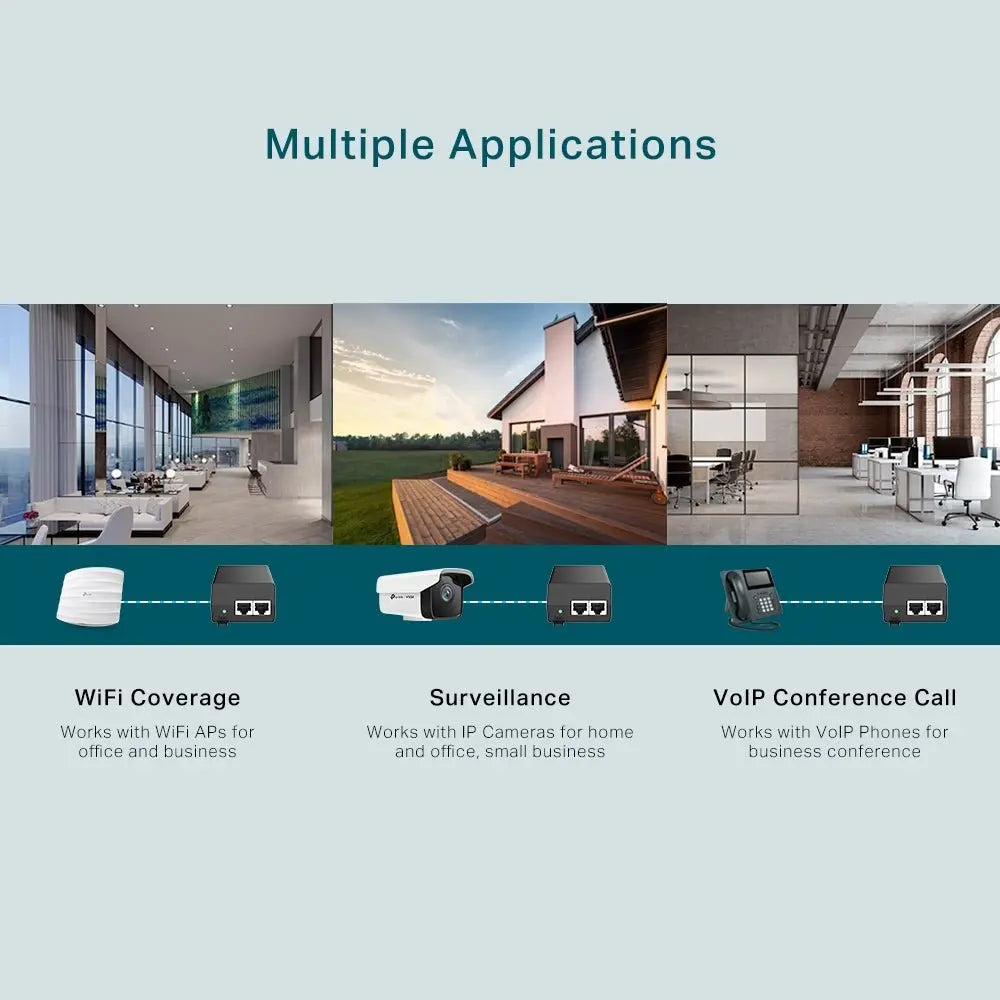 TP-Link (TL-POE160S) PoE+ Injector - LAN TP-Link