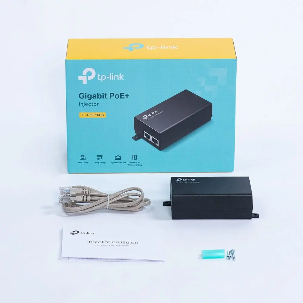 TP-Link (TL-POE160S) PoE+ Injector - LAN TP-Link