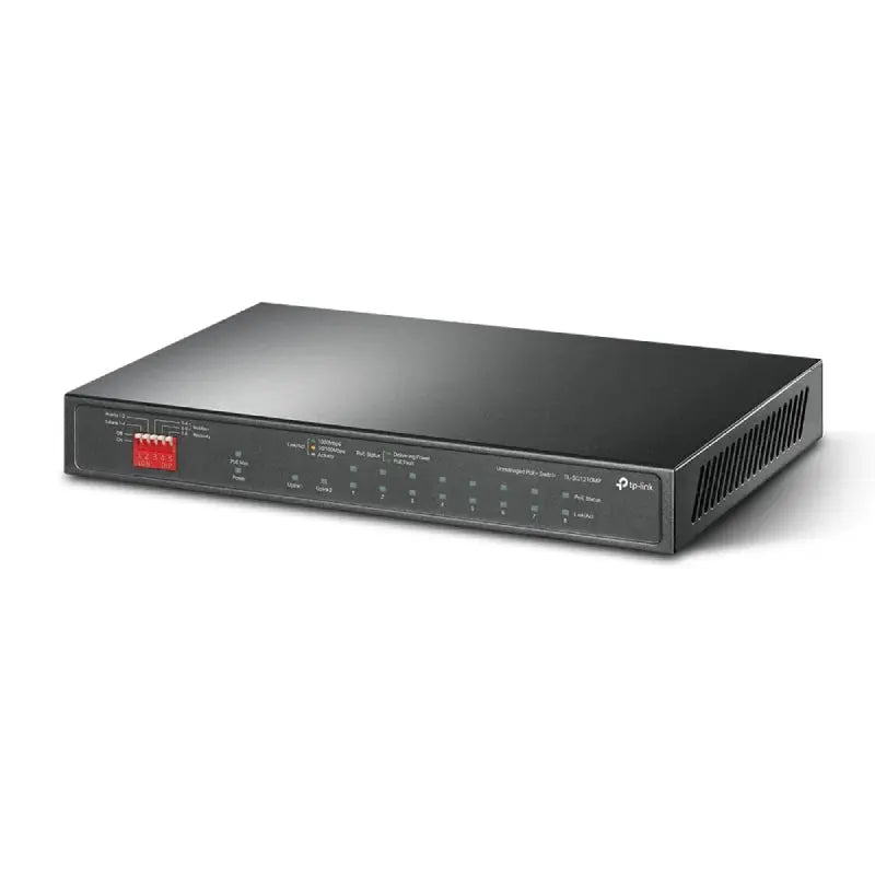 TP-Link TL-SG1210MP 10-Port Gigabit Desktop Switch with 8-Port PoE+ - 20 Gbps / LAN TP-Link