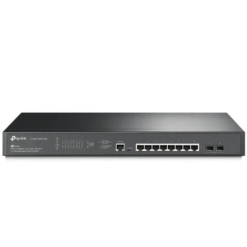 TP-Link (TL-SG3210XHP-M2) JetStream 8-Port 2.5GBASE-T and 2-Port 10GE SFP+ L2+ Managed Switch with 8-Port PoE+ - 80Gbps / Micro-USB / LAN TP-Link