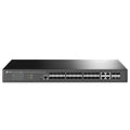 TP-Link (TL-SG3428XF) JetStream 24-Port SFP L2+ Managed Switch with 4 10GE SFP+ Slots - 128Gbps / Micro-USB / LAN TP-Link