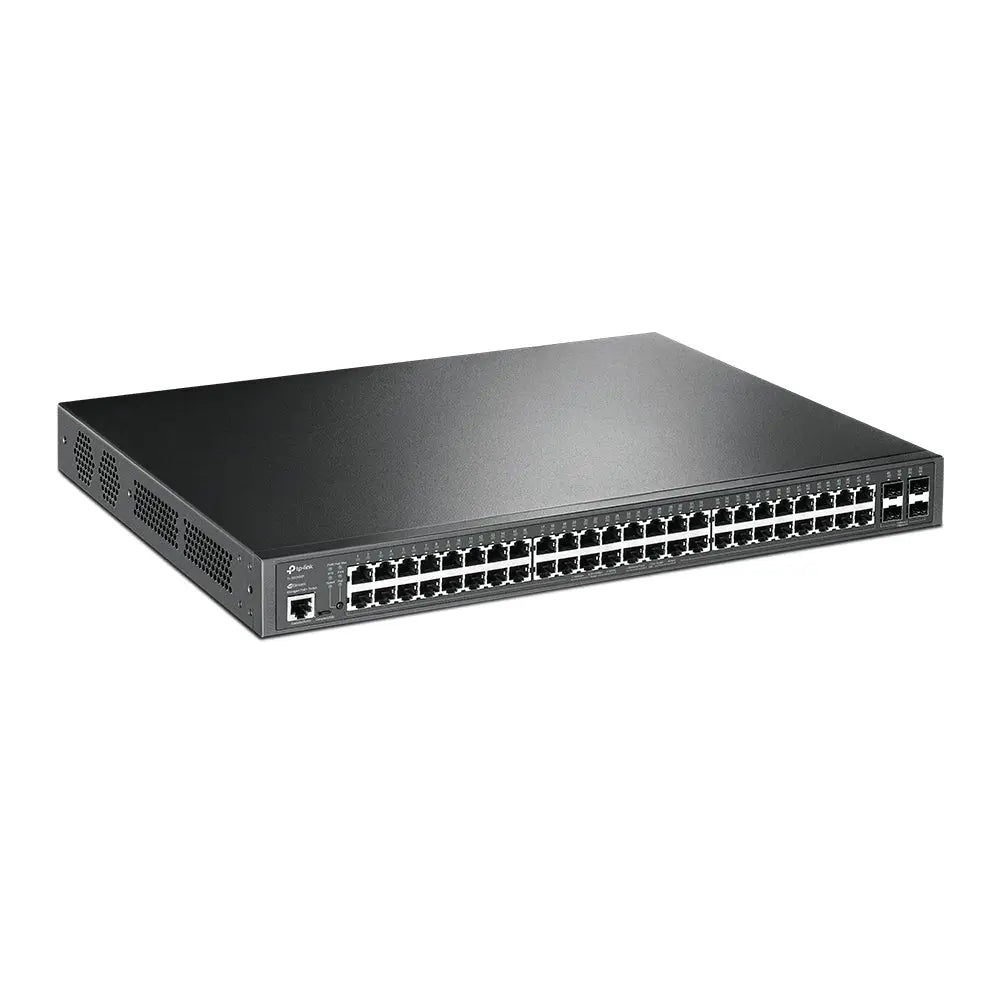 TP-Link TL-SG3452P JetStream 52-Port Gigabit L2+ Managed Switch with 48-Port PoE+ - 104 Gbps / LAN TP-Link