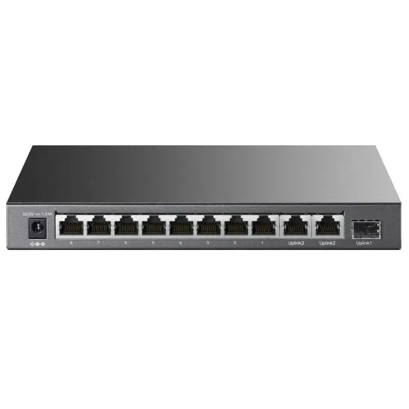 TP-Link (TL-SL1311P) 8-Port 10/100Mbps + 3-Port Gigabit Desktop Switch with 8-Port PoE+ - 7.6Gbps / LAN TP-Link