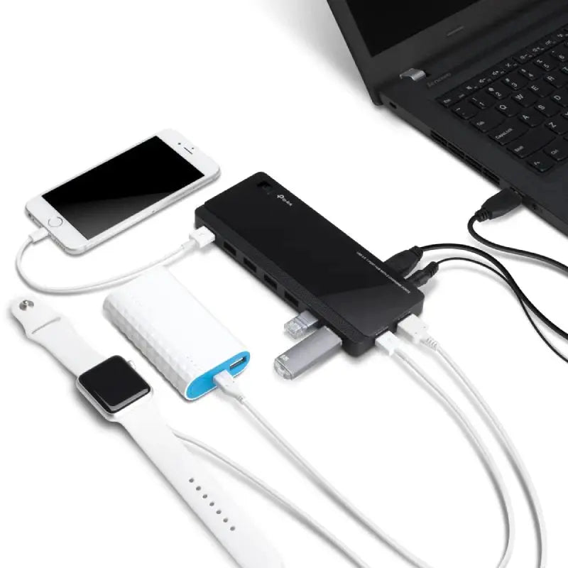 TP-Link (UH720) USB 3.0 7-Port Hub with 2 Charging Ports TP-Link