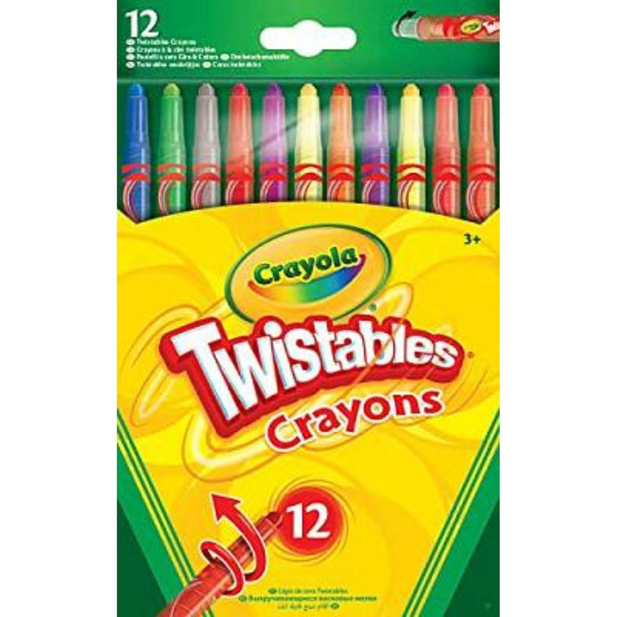 TWISTABLE CRAYONS 12CT ColorWaves