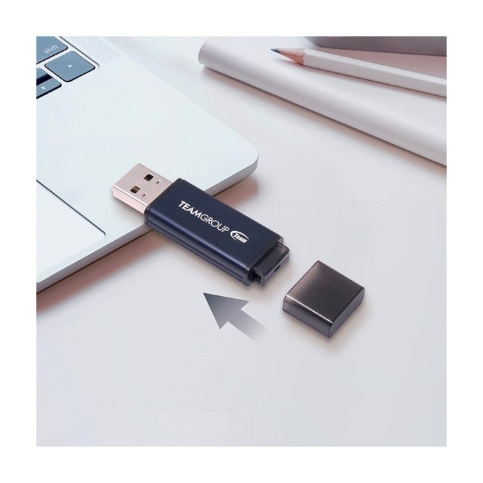 TeamGroup T-Force C211 64GB USB 3.2 Gen 1 Flash Drive ColorWaves