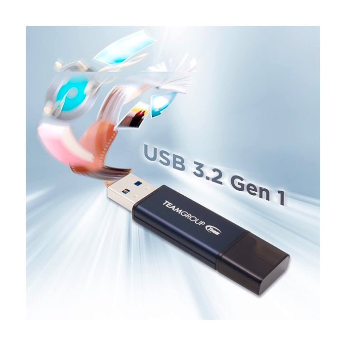 TeamGroup T-Force C211 64GB USB 3.2 Gen 1 Flash Drive ColorWaves