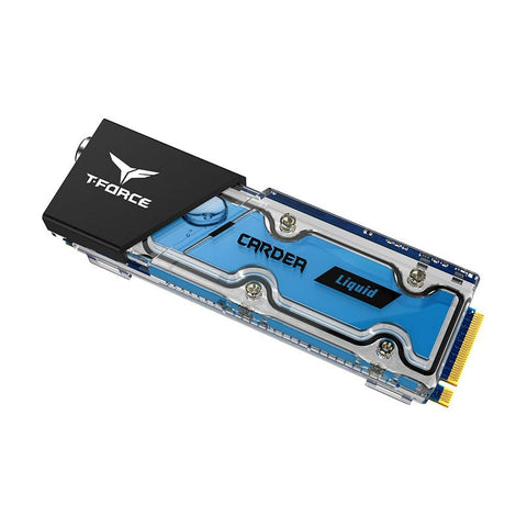 TeamGroup T-Force Cardea 1TB Liquid PCIe Gen 3.0 x4 Water Cooling M.2 NVMe SSD ColorWaves