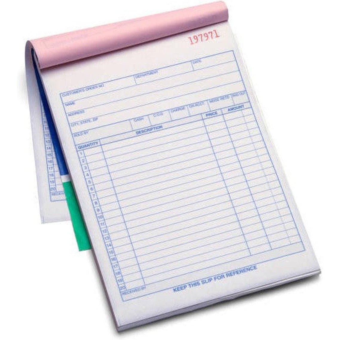 Test Report Book ( 1 Original 4 Copies ) ColorWaves
