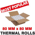 Thermal Roll 80 X 80 Mm - 50Pcs/Box ColorWaves