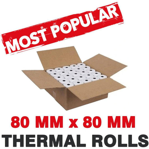 Thermal Roll 80 X 80 Mm - 50Pcs/Box ColorWaves
