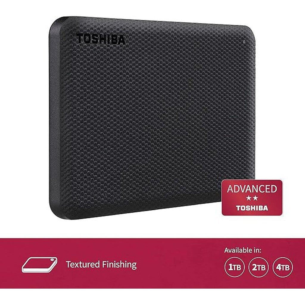 Toshiba 2Tb Canvio Advance V10 Usb 3.2 Gen1 Portable Hdd (Hdtca20Ek3Aa) Toshiba