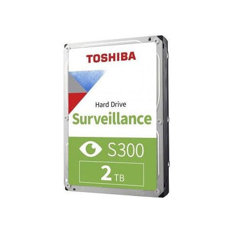 Toshiba 2Tb S300 Surveillance 3.5" Sata Internal Hard Drive. 24/7 Operation, (Hdwt720Uzsva) Toshiba