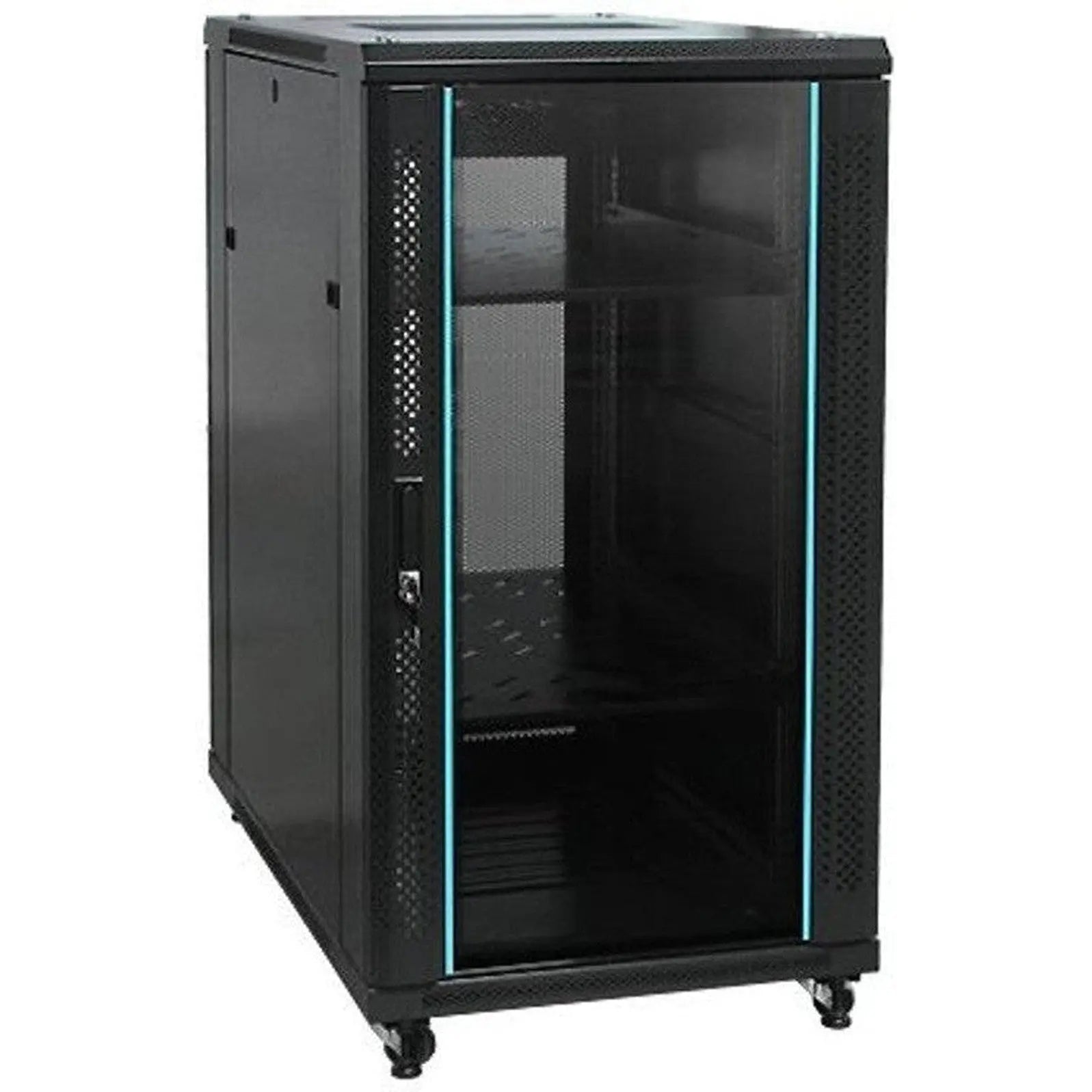 Toten 18U 600 X 600 Freestanding Network Cabinet With Fan Pdu ColorWaves