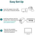Tp Link 300Mbps Wifi Usb Mini Adapter Tl Wn823N ColorWaves