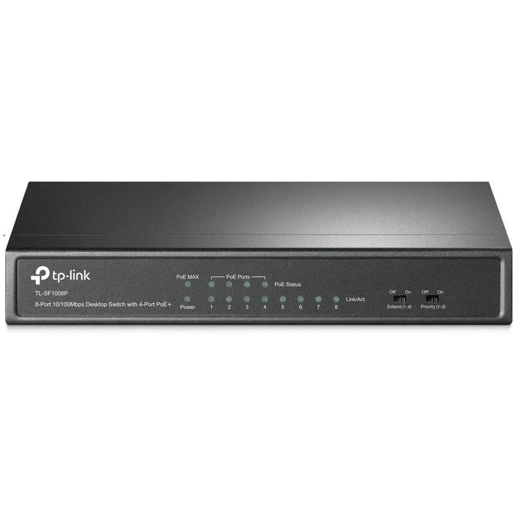 Tp-Link 8-Port 10/100Mbps Desktop Switch With 4-Port Poe+ TP-Link