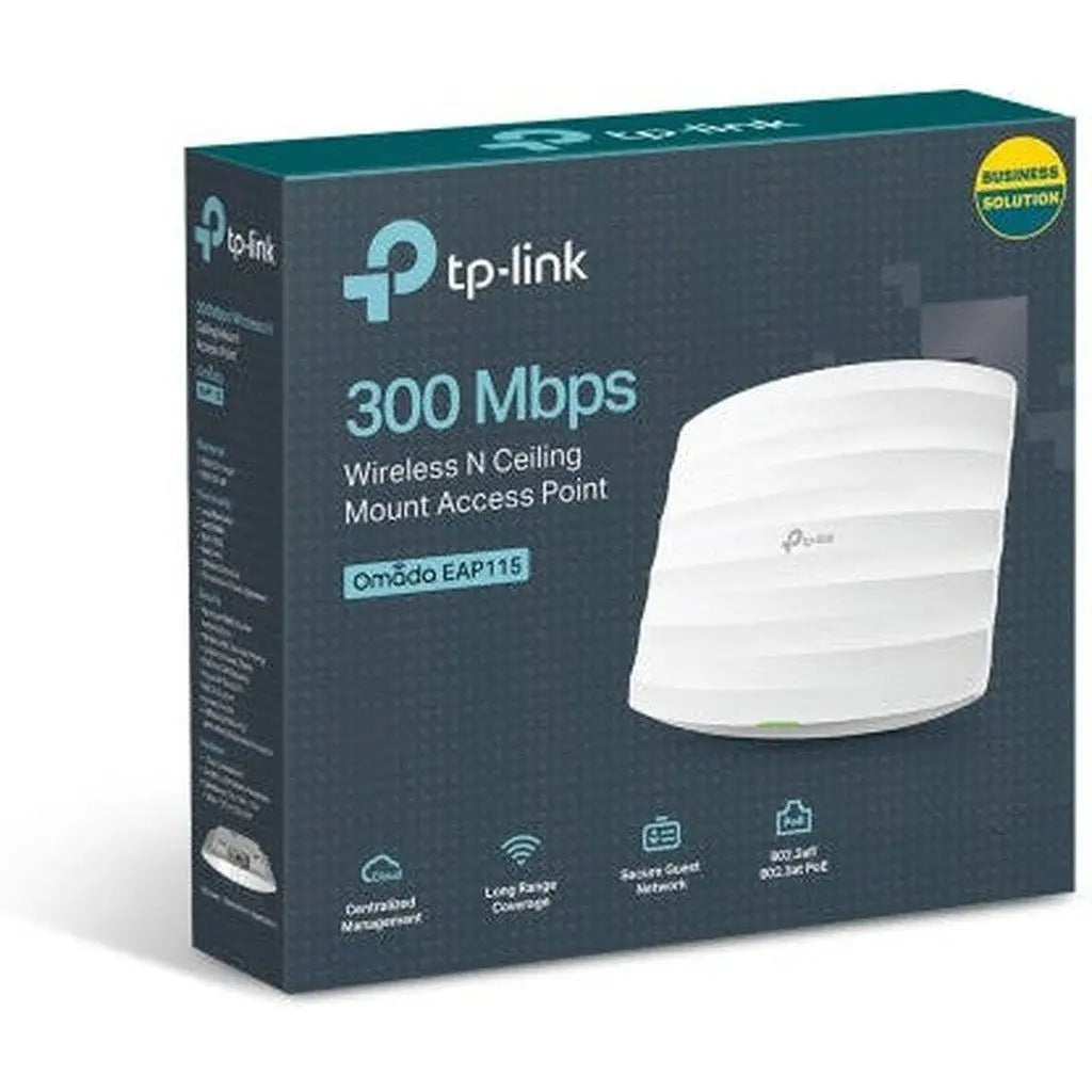Tp-Link Eap115 N300Mbps Wireless N Ceiling Mount Access Point TP-Link