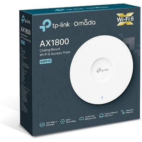 Tp-Link Eap610 Ax1800 Wireless Dual Band Ceiling Mount Access Point TP-Link
