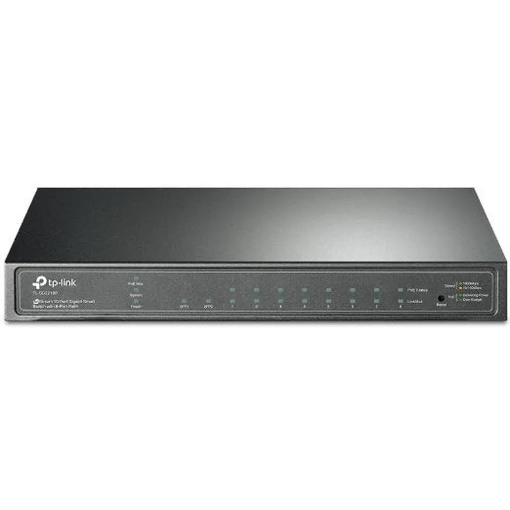 Tp-Link Tl-Sg2210P Jetstream 10-Port Gigabit Smart Switch With 8-Port Poe+ TP-Link