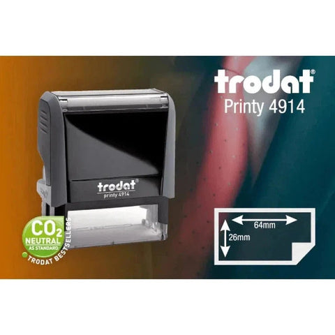 Trodat Customised Stamp (4914) ColorWaves