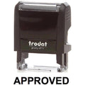 Trodat Printy 4911 Stamp "Approved" - Black ColorWaves