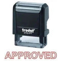 Trodat Printy 4911 Stamp "Approved" - Red ColorWaves