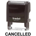 Trodat Printy 4911 Stamp "Cancelled" - Black ColorWaves