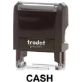 Trodat Printy 4911 Stamp "Cash" - Black ColorWaves