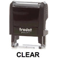 Trodat Printy 4911 Stamp "Clear" - Black ColorWaves