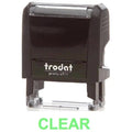Trodat Printy 4911 Stamp "Clear" - Green ColorWaves