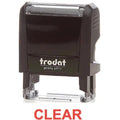 Trodat Printy 4911 Stamp "Clear" - Red ColorWaves