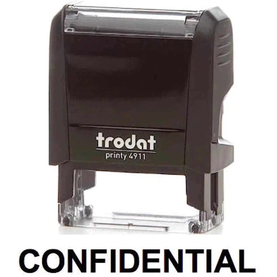 Trodat Printy 4911 Stamp "Confidential" - Black ColorWaves