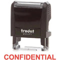 Trodat Printy 4911 Stamp "Confidential" - Red ColorWaves