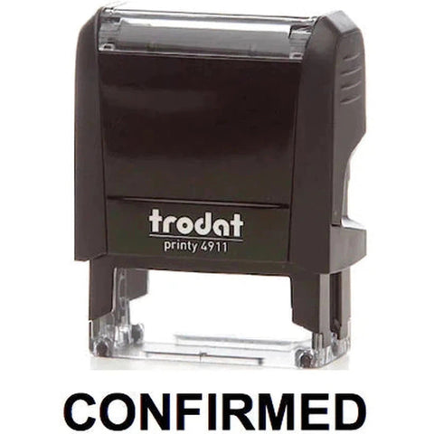 Trodat Printy 4911 Stamp "Confirmed" Black ColorWaves