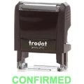 Trodat Printy 4911 Stamp "Confirmed" - Green ColorWaves