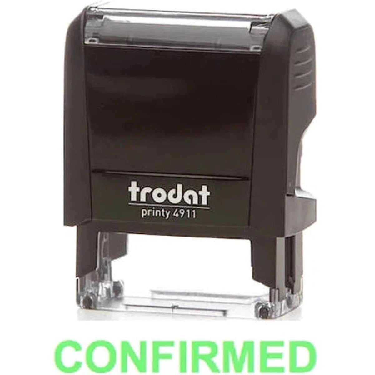 Trodat Printy 4911 Stamp "Confirmed" - Green ColorWaves